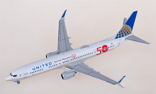 NG Models United Airlines Boeing 737-900ER N66837 1:400 Aircraft Pre-built  Airliner Model Display