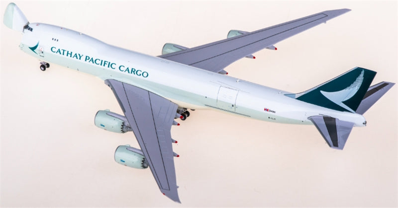 JC Wings Cathay Pacific Cargo Boeing 747-8F B-LJI Interactive Series 1:400 Diecast Model view 3