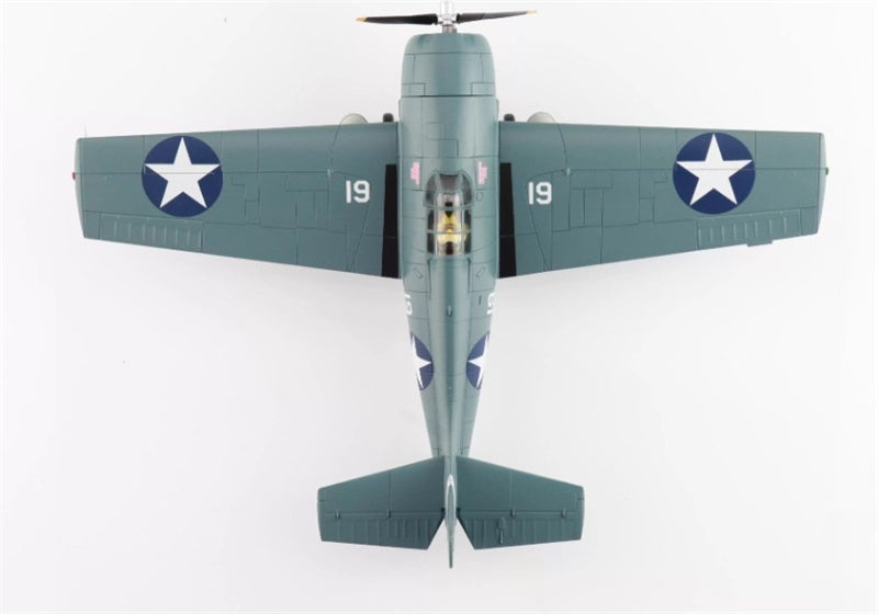 HOBBY MASTER F4F-4 Battle of Santa Cruz white 19 Lt. Swede Vejtasa VF-10 USS Enterprise Oct 1942 1:48 Airplane Pre-built Model