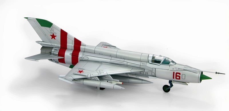HOBBYMASTER Soviet Air Force MiG-21SM Invasion of Czechoslovakia 1:72 Model 1968  Prague Spring Red 16