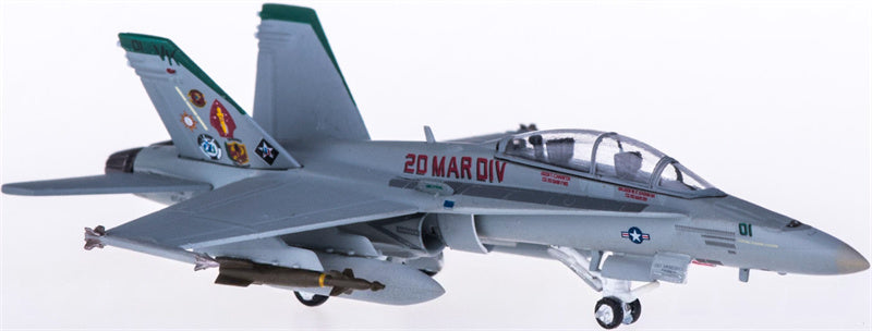 Hogan USMC for McDonnell Douglas F/A-18D VMFA-21 01 1:200 Airplane Pre-built  Airliner Model Display