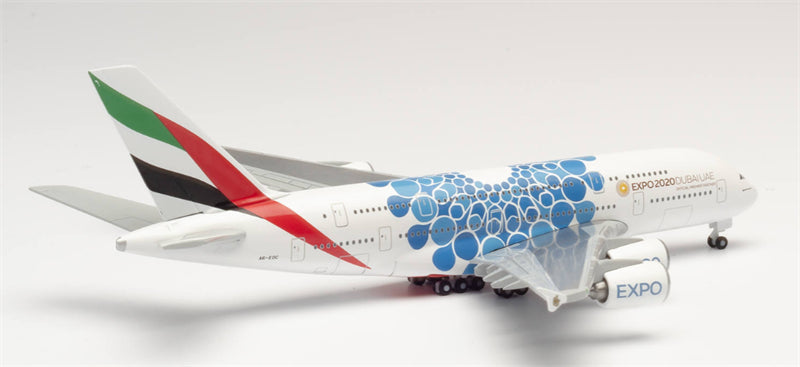 Herpa 1:500 Emirates Airbus A380 A6-EOC  DIECAST Model