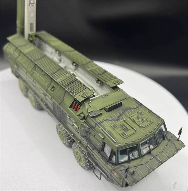 AM Spider (SS-23 type) Oka tactical ballistic missile stripe coating 1:72 Tank Pre-built Model
