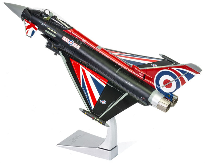 CORGI Eurofighter Typhoon FGR4 Blackjack RAF Coningsby 2022 RAF Typhoon Display 1:48 Aircraft Pre-built Model