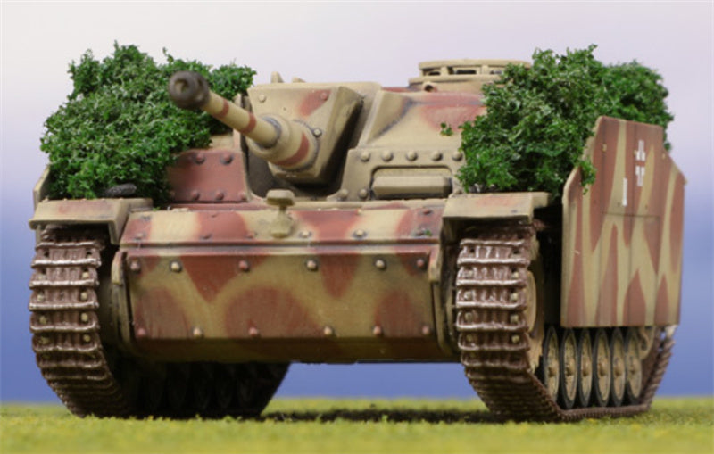 Dragon StuG.III Ausf.G German Army Totenkopf Kursk USSR 1943 Bush Camouflage w/Schurzen Armor with side skirts Limited Edition 1:72 Tank Pre-built Model
