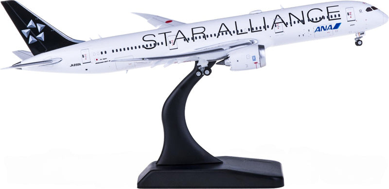 JC Wings ANA Boeing 787-9 Dreamliner JA899A Star Alliance Flaps Down 1:400 Diecast Model view 3