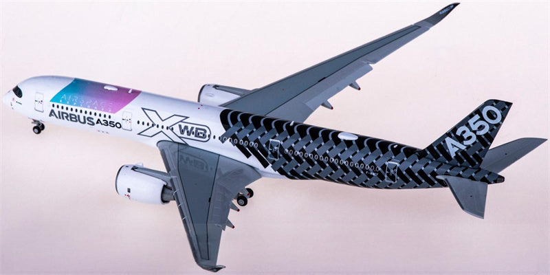 JC Wings Airbus A350-900XWB F-WWCF Flaps Down 1:400 Diecast Model view 2