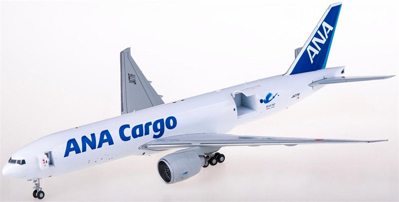 JC Wings ANA Boeing 777-200LRF JA771F Interactive Series 1:200 Diecast Model view 1