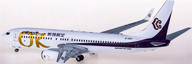JC Wings Okay Airways Boeing 737-800 B-5367 1:200 Diecast Model view 2
