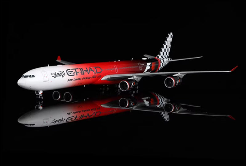 SQ Wings Etihad Airways Airbus A340-600 A6-EHJ 2015 1:200 Aircraft Model