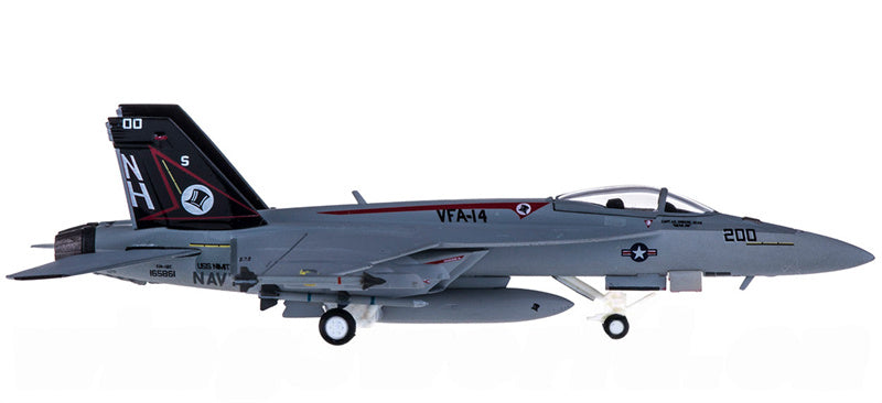 Hogan F/A-18E Super Hornet VFA-14 Tophatters NH200 1:200 Diecast Model view 2