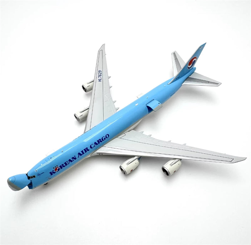 YY Wings Korean Air Cargo Boeing 747-8F HL7629 Interactive 1:400 Diecast Model view 2