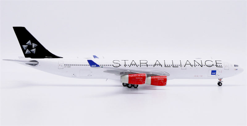 JC Wings 1:400 SAS Airbus A340-300 OY-KBM Diecast Model view 5