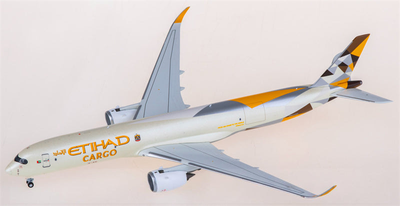 NG Models Etihad Cargo for Airbus A350-900F 1:400 Airplane Pre-built Airliner Model Display