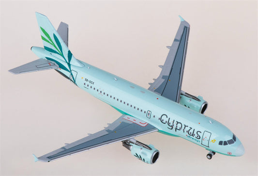 NG Models Cyprus Airways Airbus A319 5B-DCX 1:400 Diecast Model view 1