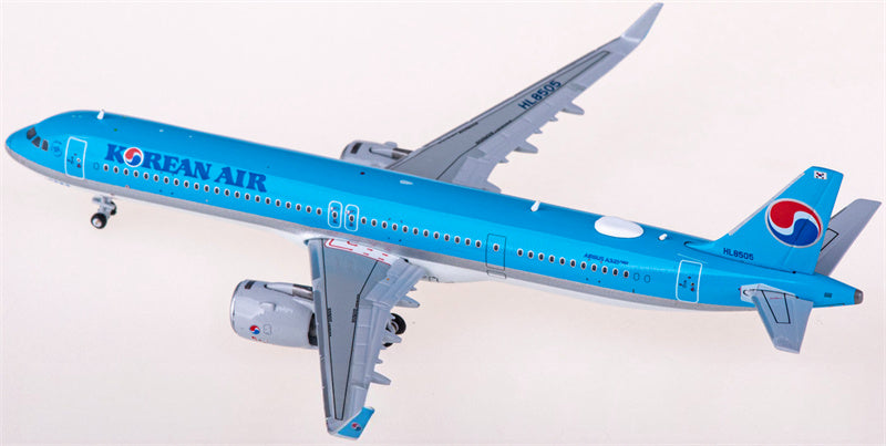 JC Wings Korean Air Airbus A321neo HL8505 1:400 Diecast Model view 3