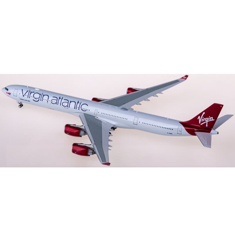 Phoenix Virgin Atlantic Airbus A340-600 G-VWEB 1:400 Aircraft Pre-built  Airliner Model Display