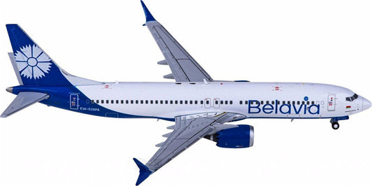 JC Wings Belavia Boeing 737 MAX 8 EW-528PA 1:400 Diecast Model view 1