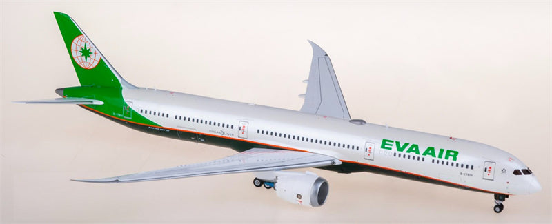 SQ Wings EVA Air for Boeing 787-10 B-17801 1:200 Airplane Pre-built  Airliner Model Display