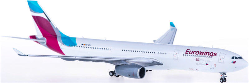 JC Wings Eurowings Airbus A330-300 OO-SFB 1:400 Diecast Model view 2
