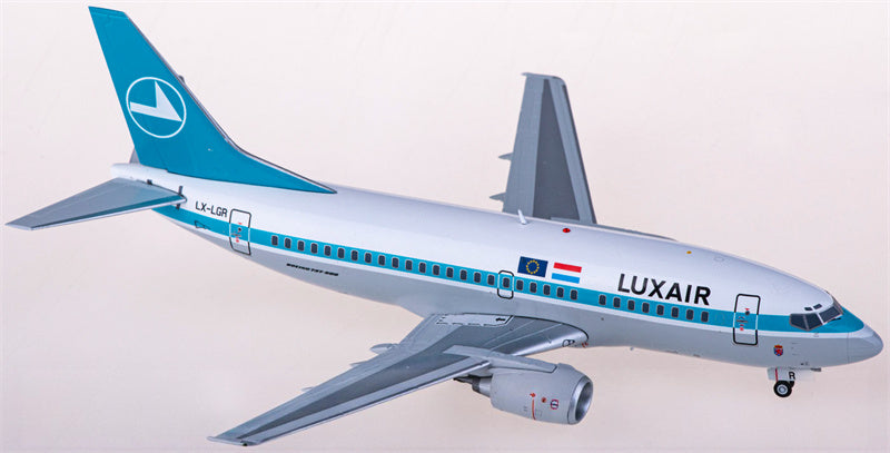 JC Wings Luxair Boeing 737-500 LX-LGR 1:200 Diecast Model view 1