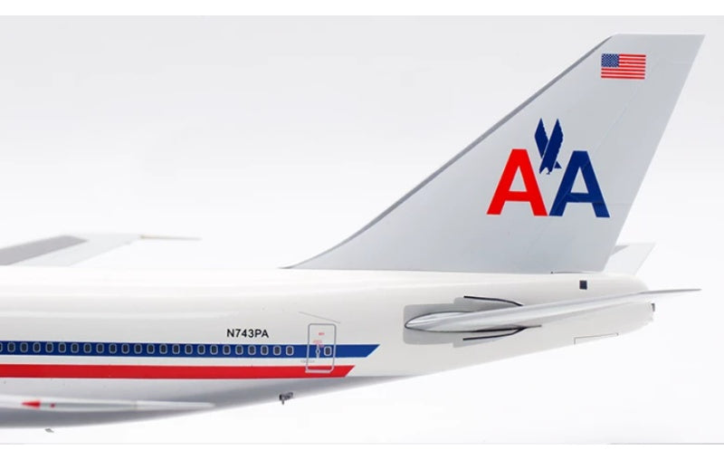 JC Wings 1:200 American Airlines B747-100 N743PA polishing DIECAST Model