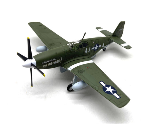 FLOZ US P51-B Mustang fighter jet 1:72 Aircraft Pre-built Model