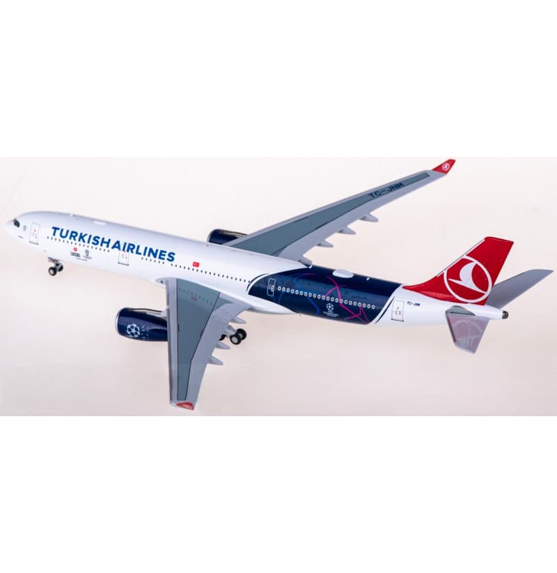 NG Models Turkish Airlines Airbus A330-300 TC-JNM 1:400 Aircraft Pre-built  Airliner Model Display