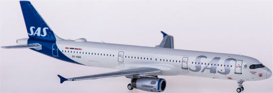 NG Models SAS for Airbus A321 OY-KBH 1:400 Airplane Pre-built  Airliner Model Display