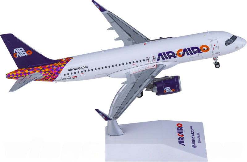 JC Wings Air Cairo Airbus A320neo SU-BUZ 1:200 Diecast Model view 2
