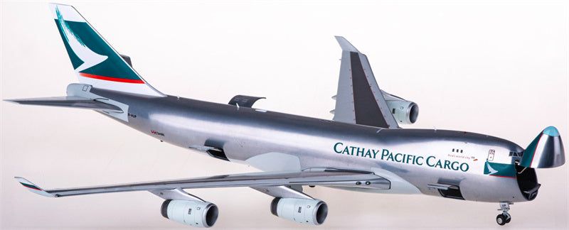 JC Wings Cathay Pacific Cargo Boeing 747-400F B-HUP open cabin 1:200 Diecast Model view 2