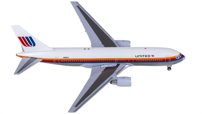 AeroClassics United Airlines Boeing 767-200 N601UA 1:400 Diecast Model view 4