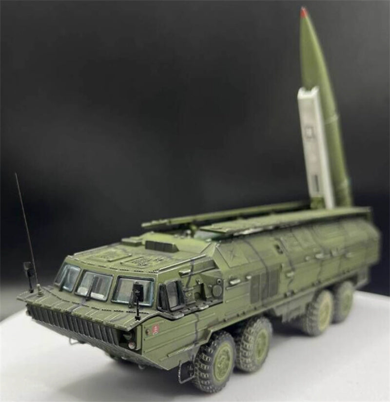 AM Spider (SS-23 type) Oka tactical ballistic missile stripe coating 1:72 Tank Pre-built Model