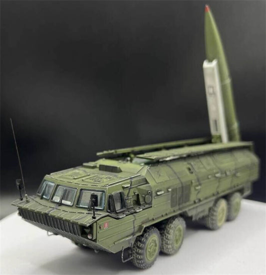 AM Spider (SS-23 type) Oka tactical ballistic missile stripe coating 1:72 Tank Pre-built Model