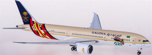Phoenix Saudia for Boeing 787-9 HZ-ARF 1:400 Airplane Pre-built  Airliner Model Display