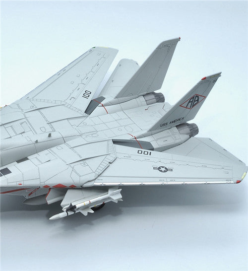 CALIBRE WINGS F-14A VF-102 DIAMONBACKS BUNO 159466 USS AMERICA 1:72 Aircraft Pre-built Model