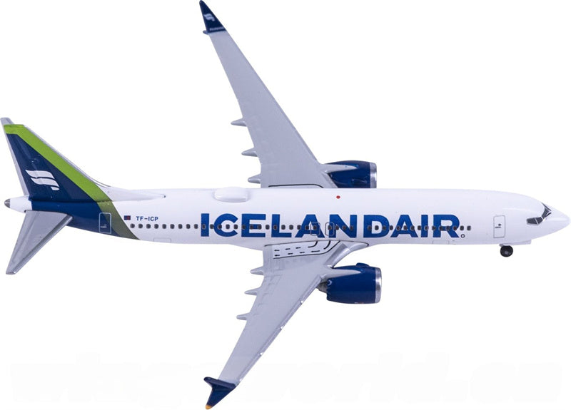 Herpa Icelandair Boeing 737 Max 8 TF-ICP 1:500 Diecast Model view 2