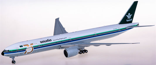 JC Wings Saudia for Boeing 777-300ER HZ-AK28 1:200 Airplane Pre-built Airliner Model Display