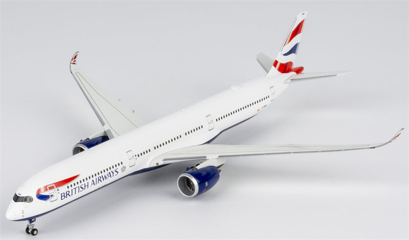 NG Models 1:400 British Airways Airbus A350-1000 G-XWBM Diecast Model view 1