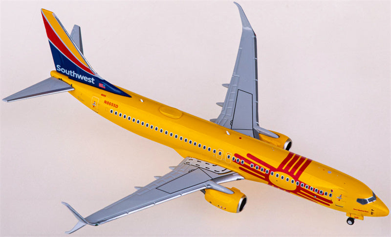 NG Models Southwest Airlines Boeing 737-800 N8655D 1:400 Diecast Model view 1