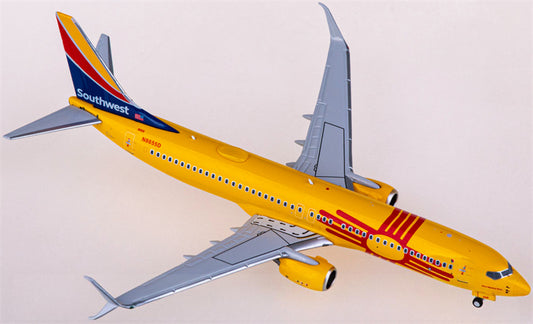 NG Models Southwest Airlines Boeing 737-800 N8655D 1:400 Diecast Model view 1