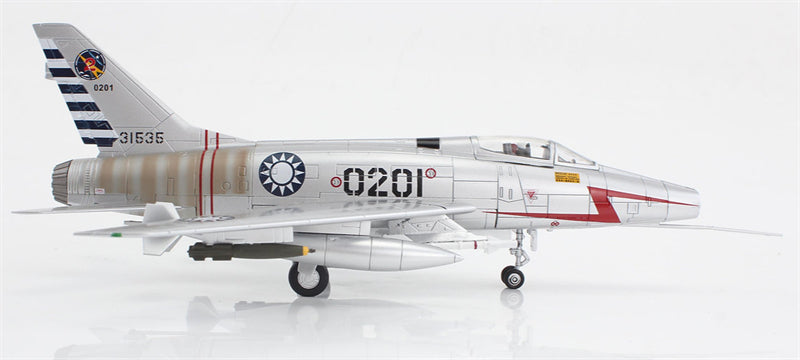 HOBBY MASTER ROCAF F-100D 41st SQN 1:72 Model 1980 Super Sabre 0201/31535