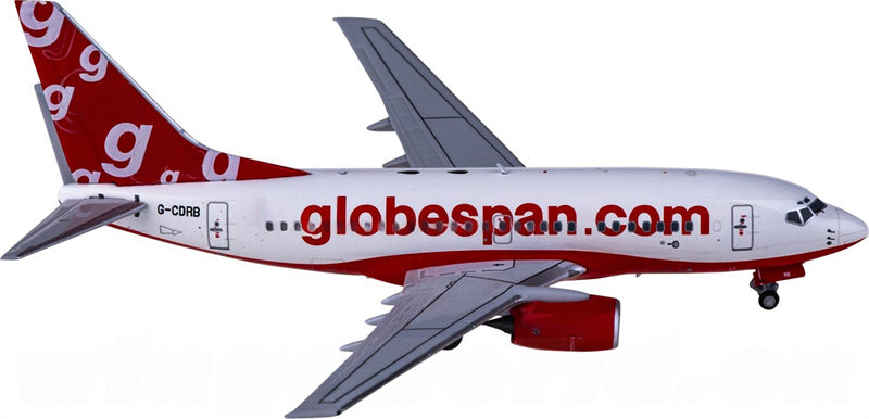 NG models Flyglobespan Boeing 737-600 G-CDRB 1:400 Diecast Model view 1