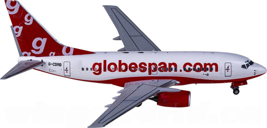 NG models Flyglobespan Boeing 737-600 G-CDRB 1:400 Diecast Model view 1