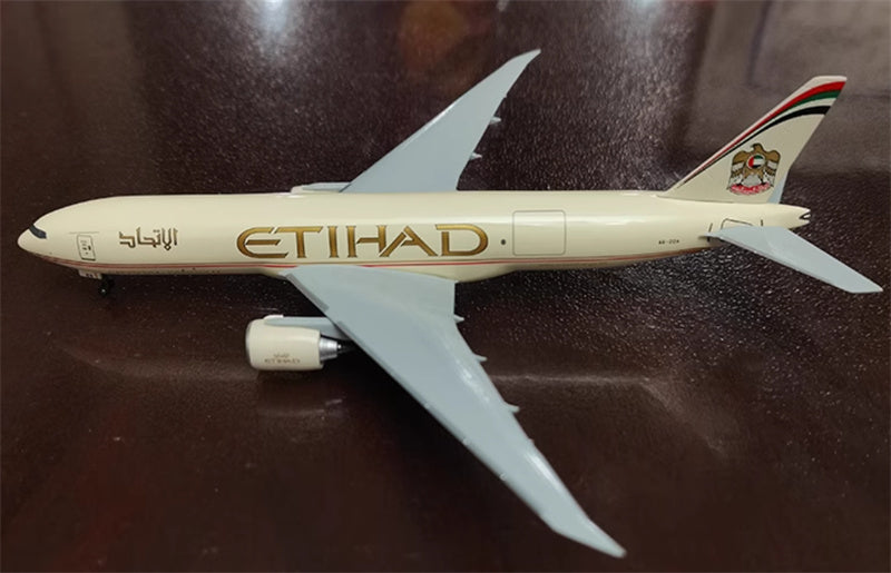 Dragon Etihad Airways Boeing 777-FFX A6-DDA Crystal Cargo 1:400 Aircraft Pre-built Model