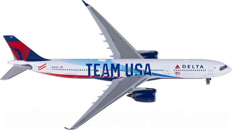 Phoenix Delta Air Lines Airbus A330-900neo N411DX 1:400 Aircraft Pre-built  Airliner Model Display