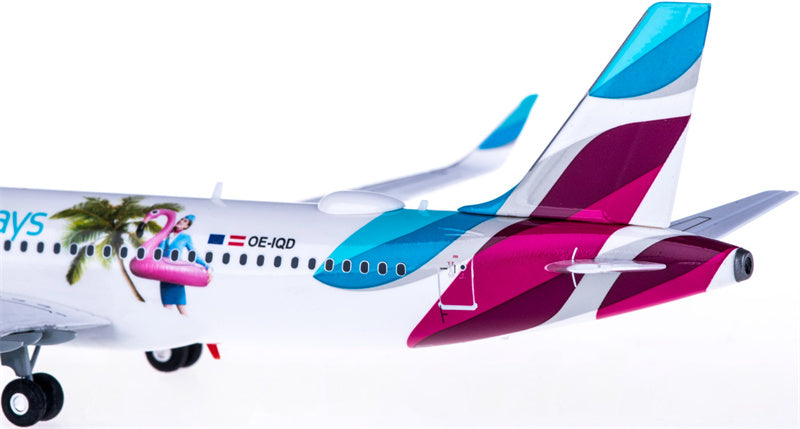 Herpa Eurowings Airbus A320 OE-IQD Eurowings Holidays 1:200 ABS Model view 5