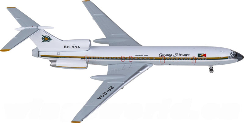 Phoenix Guyana Airways Tupolev TU-154M 8R-GGA 1:400 Diecast Model view 1