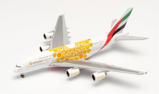 Herpa 1:500 Emirates Airbus A380 A6-EEY  DIECAST Model