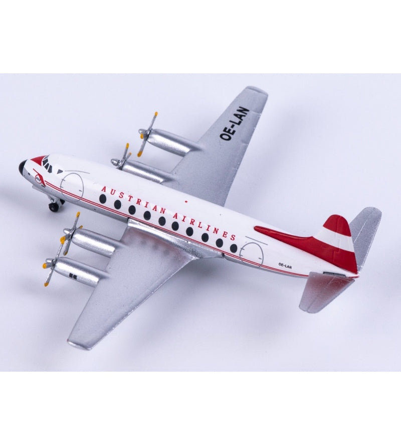 Aeroclassics 1:400 Austrian Airlines Vickers Viscount 700 OE-LAN  DIECAST Model